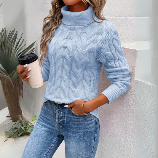 Natalie™ - Knitted Turtleneck Sweater