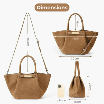 Olivia™ - Vegan Suede Bag