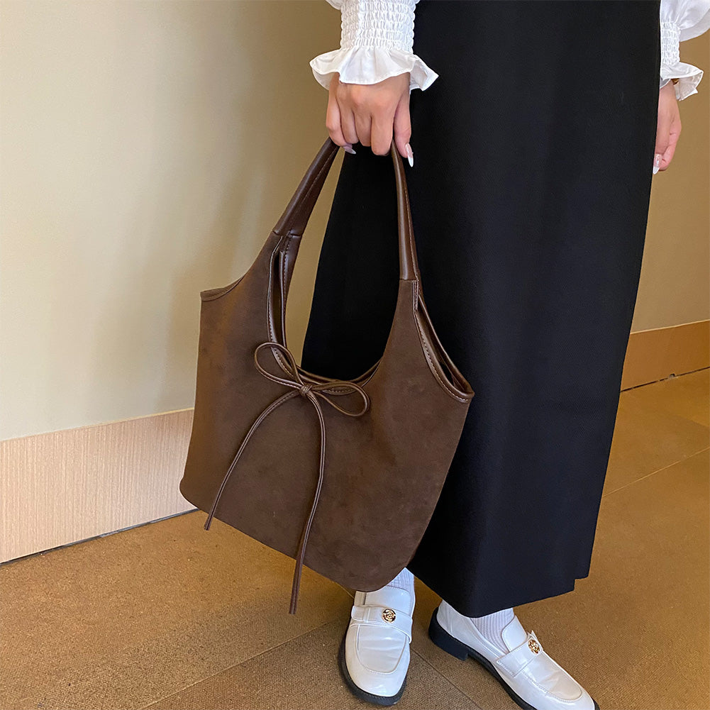 Daisy™ - Suede Bow Bag