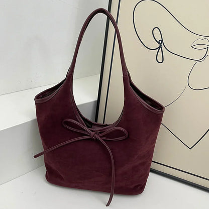 Daisy™ - Suede Bow Bag