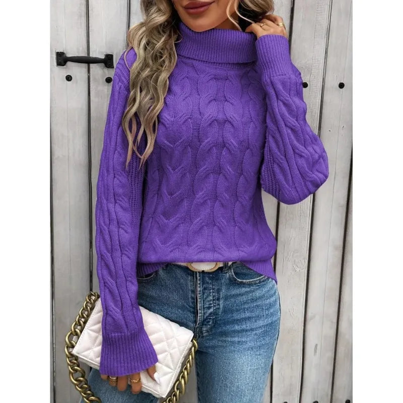 Natalie™ - Knitted Turtleneck Sweater